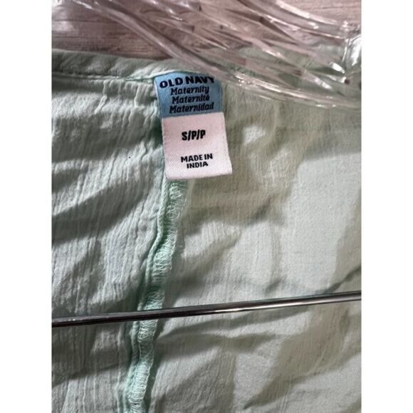 Old Navy Mint Lightweight‎ Popover Tunic for Women Small - Picture 3 of 6
